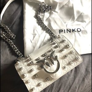 Pinko pearl crossbody bag